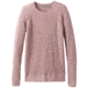 prAna Milani Crew - Womens, Light Mauve Heather, Small, W23190868-LMHT-S