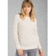 prAna Milani Crew - Womens, Moonlight Heather, Small, W23190868-MLHT-S
