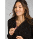 prAna Milani Hoodie - Womens, Black Heather, Large, W23190869-BKHT-L