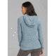 prAna Milani Hoodie - Womens, Vintage Blue Heather, Small, W23190869-VBHT-S