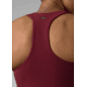 prAna Momento Crop Top - Womens, Maroon/Nautical, Large, 1963231-601-L