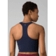 prAna Momento Crop Top - Womens, Maroon/Nautical, Large, 1963231-601-L