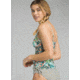 prAna Moorea Tankini Swim Top - Womens, Cargo Green Bali, Large, W1MOOR113-CGBA-L