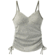 prAna Moorea Tankini Swim Top - Womens, Cargo Green Stripe, XSmall, W1MOOR113-CGST-XS