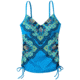 prAna Moorea Tankini Top - Women's-Vivid Blue Jasmine-X-Small