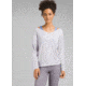 prAna Nelli Top - Womens, Silver Heather, Medium, W23190963-SVHT-M