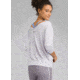 prAna Nelli Top - Womens, Silver Heather, Medium, W23190963-SVHT-M