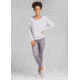 prAna Nelli Top - Womens, Silver Heather, Medium, W23190963-SVHT-M