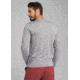 prAna Neriah Long Sleeve Crew, Silver Spray, XSmall, M21191532 -049-XS