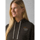 prAna Organic Graphic Hoodie - Women's, Medium, Washed Black Mountain, 1967741-001-M