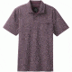 prAna Pacer Polo - Men's-Dark Plum-X-Large