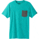 prAna Pocket T-Shirt - Men's-Emerald Waters-Medium