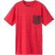 prAna Pocket T-Shirt - Men's-Red Ribbon-Large