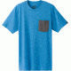 prAna Pocket T-Shirt - Men's-Vortex Blue-X-Large