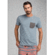 prAna Pocket T-Shirt - Mens, Blue Note Heather, Small, M1POCK316-BNHT-S