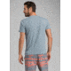prAna Pocket T-Shirt - Mens, Blue Note Heather, Small, M1POCK316-BNHT-S