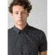 prAna Polo - Mens, Black Stripe, Small, M11181339-BKST-S