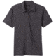 prAna Polo - Mens, Black Stripe, Small, M11181339-BKST-S