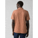 prAna Polo - Mens, Russet Stripe, Large, M11181339-RUST-L