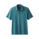 prAna Polo T-Shirt - Mens, Deep Balsam Heather, Medium, M11181339-DMHT-M