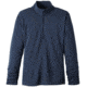 prAna Porter 1/4 Zip Tee - Men's -Blue Ridge-Large