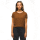 prAna Cozy Up T-Shirt - Womens, Clay Heather, L, 1964391-202-L