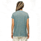 prAna Cozy Up T-Shirt - Womens, High Tide Stripe, L, 1964391-407-L