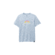 prAna Graphic SS Tee - Mens, Crescent Bay Heather Paradigm, XL, 1973501-404-ST-XL