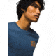 prAna Graphic SS Tee - Mens, Denim Heather, M, 1973501-403-ST-M