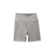prAna Heavana 6in Short - Womens, Heather Grey, L, 2066611-020-L