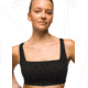 prAna Heavana Hot Spell Bra - Womens, Black Heather, XL, 2066821-004-XL