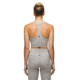 prAna Heavana Racerback Bralette - Womens, Heather Grey, XL, 2066831-022-XL