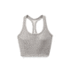 prAna Heavana Racerback Bralette - Womens, Heather Grey, XL, 2066831-022-XL