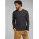 Prana Long Sleeve Crew T-Shirt, Black, Medium, M23181469-BLK-M
