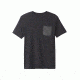 prAna Pocket T-Shirt - Men's, Black, Small, M1POCK316-BLK-S
