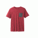 prAna Pocket Mens, Crimson Heather, X-Large, M1POCK316-CMHT-XL