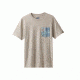 prAna Pocket Mens, Dark Khaki Heather, Large, M1POCK316-DKHT-L