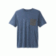 prAna Pocket T-Shirt - Men's, Denim Heather, X-Large, M1POCK316-DEHT-XL