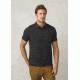 Prana PrAna Polo Mens, Black, Small, M11181339-BLK-S