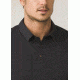 Prana PrAna Polo Mens, Black, Small, M11181339-BLK-S