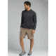 prAna Pratt Long Sleeve Hoodie - Mens, Black, Medium, M23180485-BLK-M