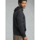 prAna Pratt Long Sleeve Hoodie - Men's, Black, Medium, M23180485-BLK-M