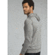 prAna Pratt Long Sleeve Hoodie - Mens, Gravel, Large, M23180485-GRA-L