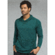 prAna Pratt Long Sleeve Hoodie - Men's, Highland Green, Small, M23180485-HLGR-S