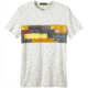 prAna Printed Ridge Tech T-Shirt - Men's -Silver-Medium