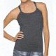 prAna Quinn Lightweight Chakara Top - Women's, Charcoal Heather, Medium, W1QUCH115-CCHT-M