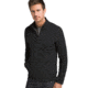 prAna Riddle Full Zip Sweater - Mens, Black, Large, M23190598-BLK-L