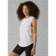 prAna Rogue Sleeveless Top, White, Large, 1962871-100-L