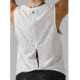 prAna Rogue Sleeveless Top, White, Large, 1962871-100-L