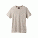 prAna Ryann Short Sleeve Crew Mens, Khaki, Large, M11181318-KHA-L